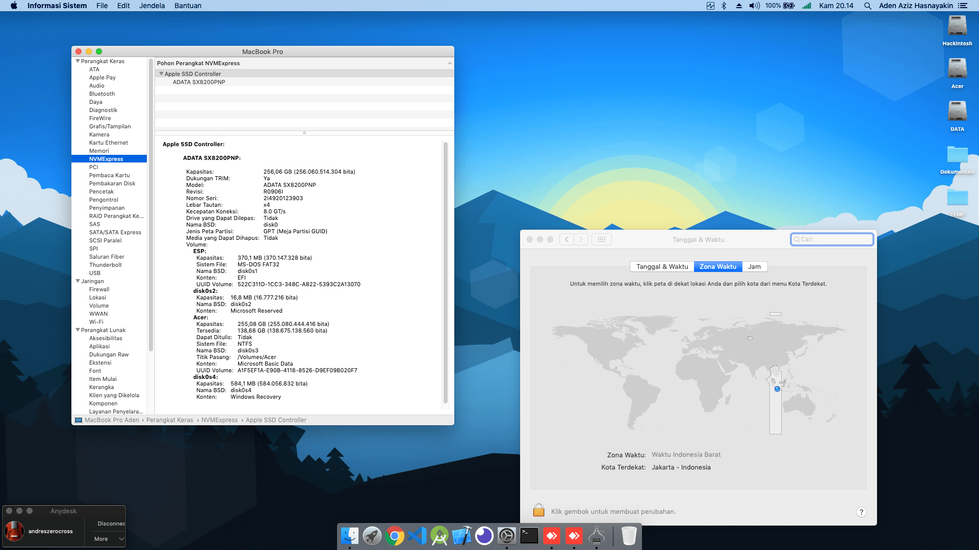 Acer Swift 3 SF314 54G 51WS [Intel HD 620 + I2C] 8